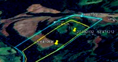 Lote Rural com Área Total de 125.000m² em Caiçara/RS