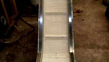 Esteira em Aço Inox Sem Motorização - Lote 36