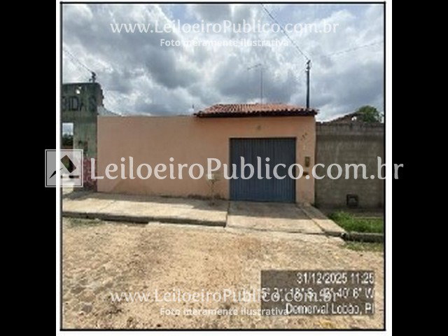 Casa 56m² em Demerval Lobão (PI) - 2 quartos e 1 banheiro