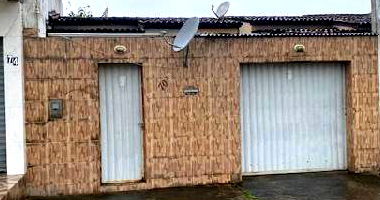 Casa com 2 quartos, 1 banheiro, 1 vaga e varanda, 49,68m² construída
