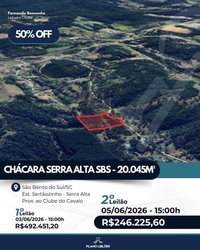 Chácara em Serra Alta - 20.045m² desocupada