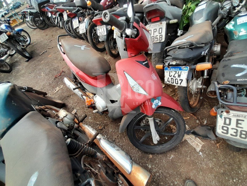Honda Biz 125 Mais 2010 - Vermelha - Ribeirão Preto/SP