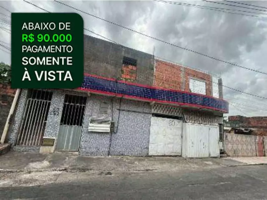 Casa em Leilão com 38m² Construída em Camaçari/BA