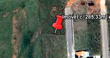 Terreno de 285,33m² no Jardim Nossa Senhora Aparecida, desocupado