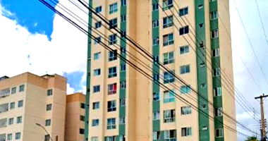 Apartamento 1 vaga, 52 m², imóvel ocupado, Samambaia Norte