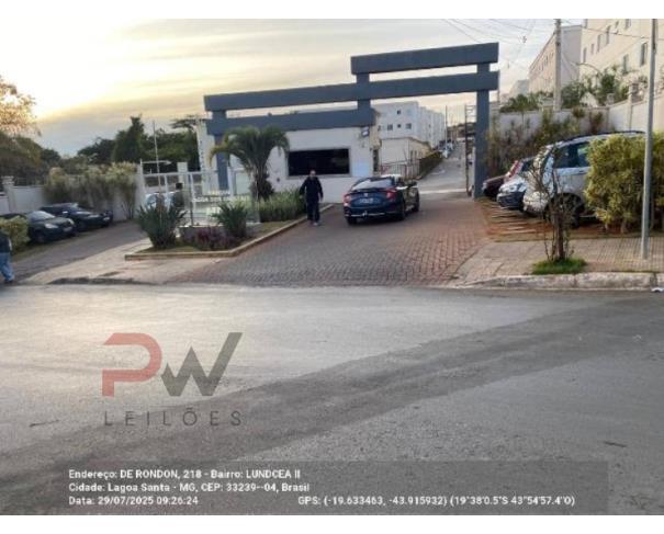 Apartamento com 2 quartos em Lagoa Santa/MG