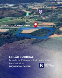 Amplo Terreno com Construções em Poços de Caldas - MG