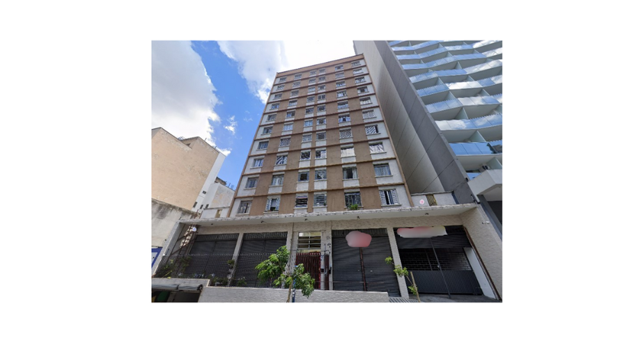 Apartamento Kitnet Centro SP - Edifício Marcellus