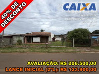 Casa com 2 quartos, 52,99m² área privativa e 294m² de terreno