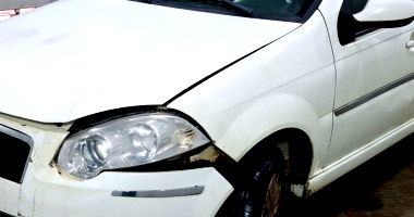 FIAT/SIENA TETRAFUEL 2011 - COLISÃO