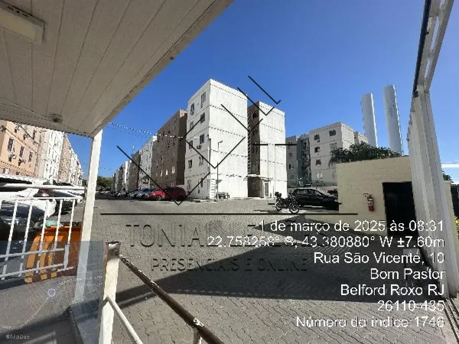 Apartamento com 2 quartos em Belford Roxo/RJ