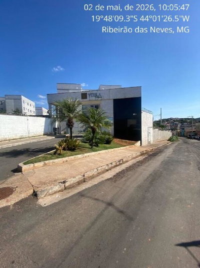 Apartamento com 2 Quartos e Vaga de Garagem em Ribeirão das Neves