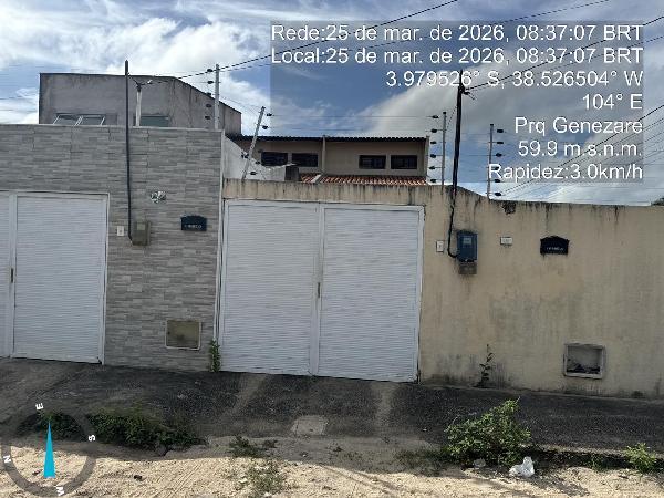 Casa geminada com 2 quartos e 2 banheiros em Itaitinga/CE - 69,69m²