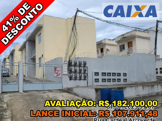 Apartamento com 2 quartos e 1 vaga em São Gonçalo/RJ