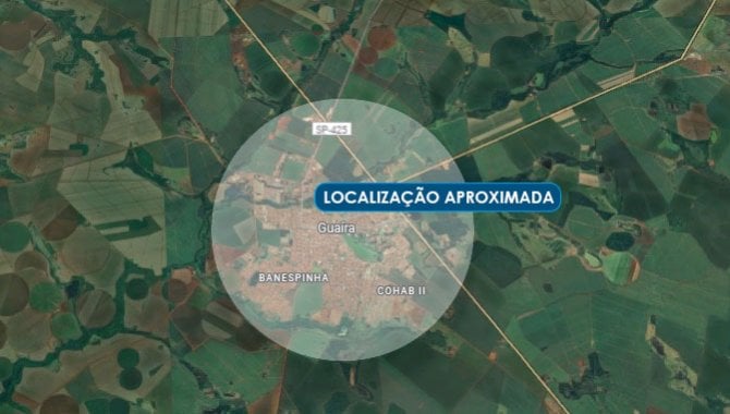 Kitnet com terreno de 950m² em Guaíra - Oportunidade Judicial