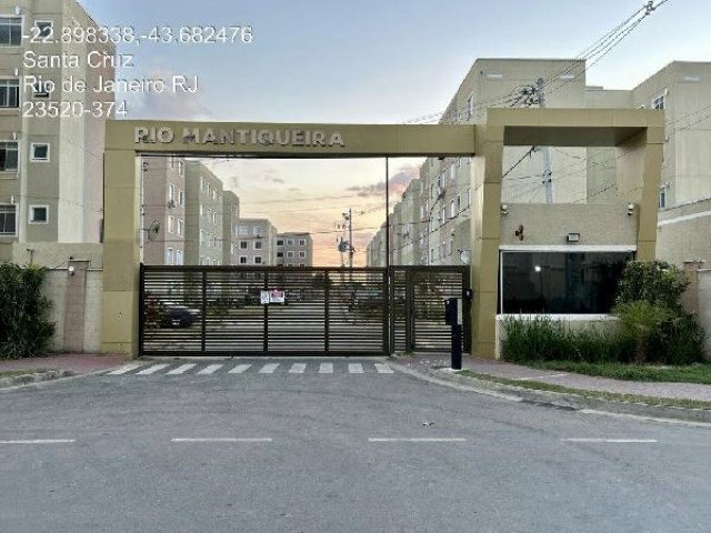 Apartamento com 2 quartos, 48,49m², Santa Cruz, RJ
