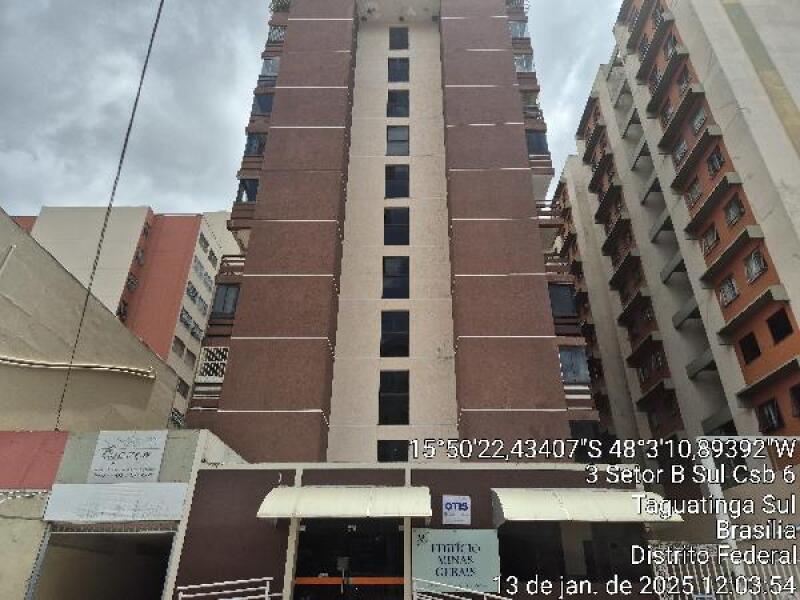 Apartamento com 39,89 m² em Taguatinga/DF