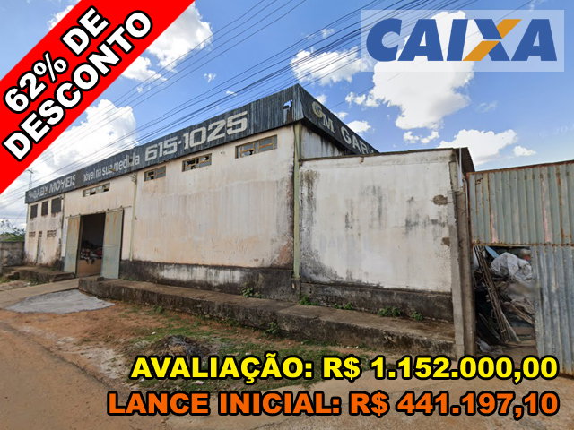 Galpão Comercial de 1800m² em Luziânia