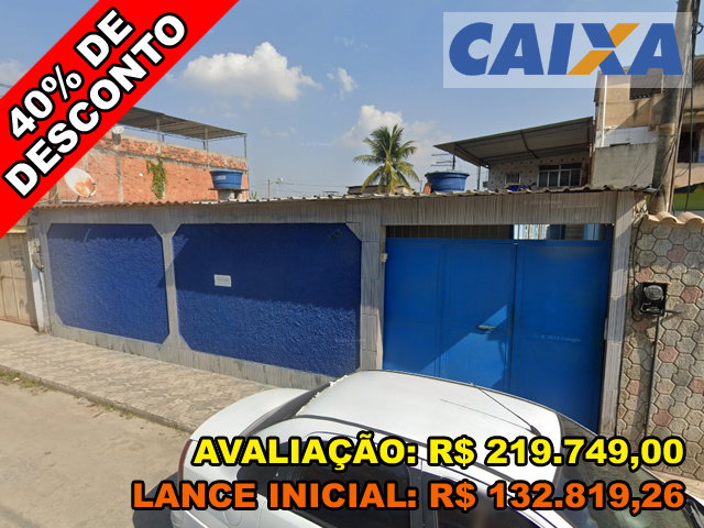 Casa com 2 quartos em Belford Roxo/RJ