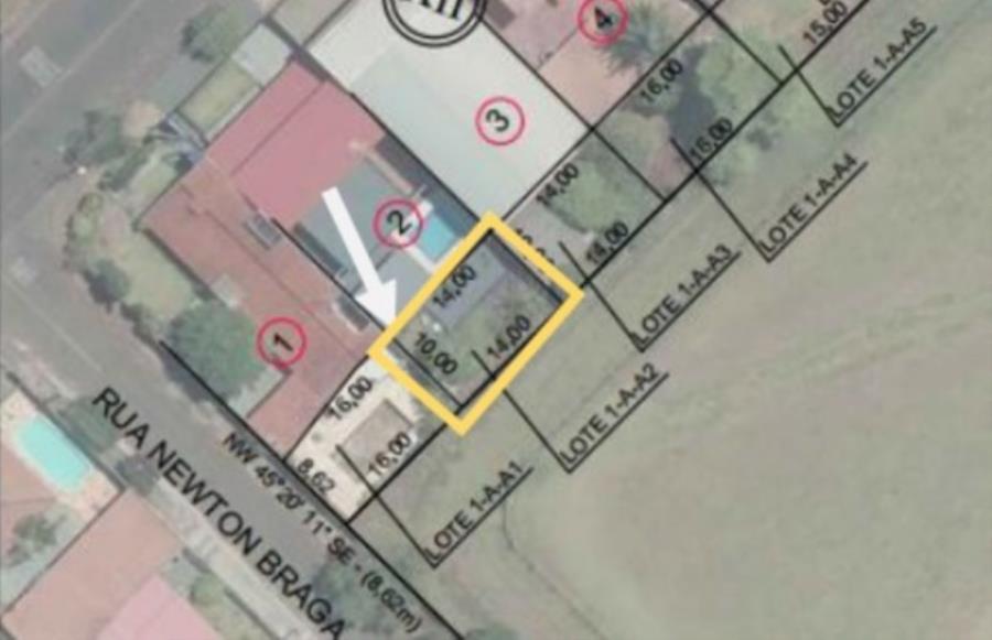 Lote urbano de 140m² no Jardim Santos Dumont