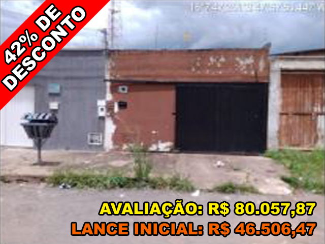 Casa 2 quartos com varanda, área construída 56,33m², 1 vaga