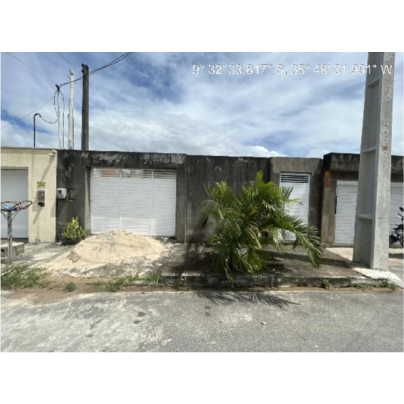 Casa com 68m² no Centro de Satuba/AL