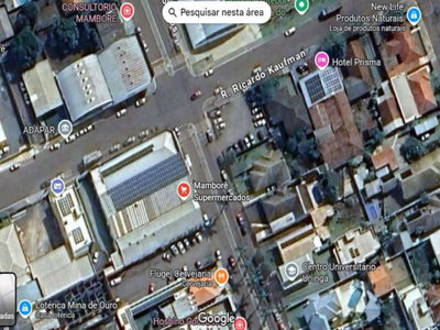 Terreno Urbano de 460m² em Mamborê - PR