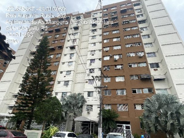 Apartamento com 2 quartos em São Gonçalo/RJ
