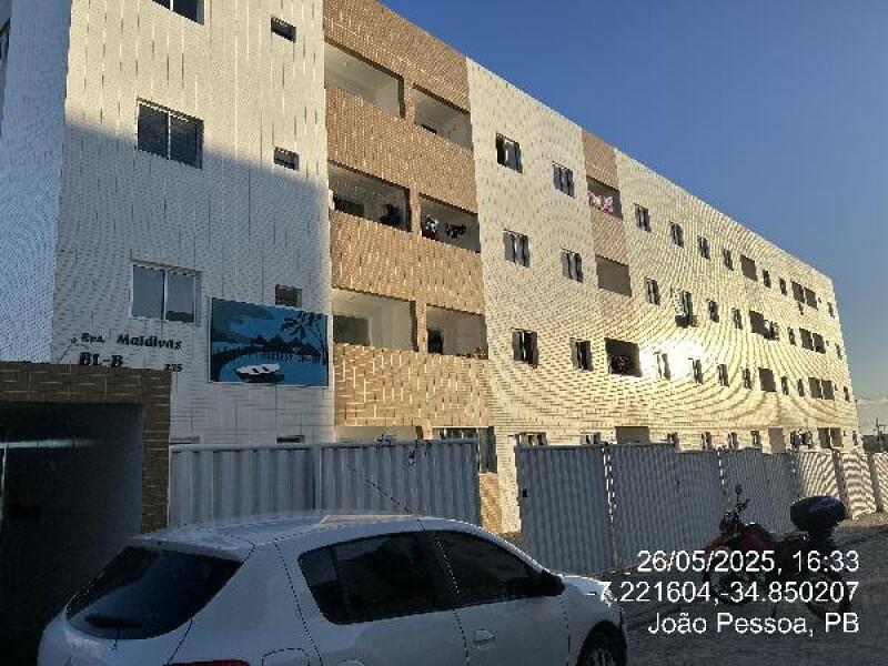 Apartamento com 2 quartos em João Pessoa/PB
