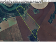 Parte ideal de sítio com 4,84 hectares em Bom Jesus de Goiás/GO