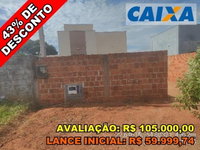 Casa com 2 quartos, 1 vaga em Caarapó/MS