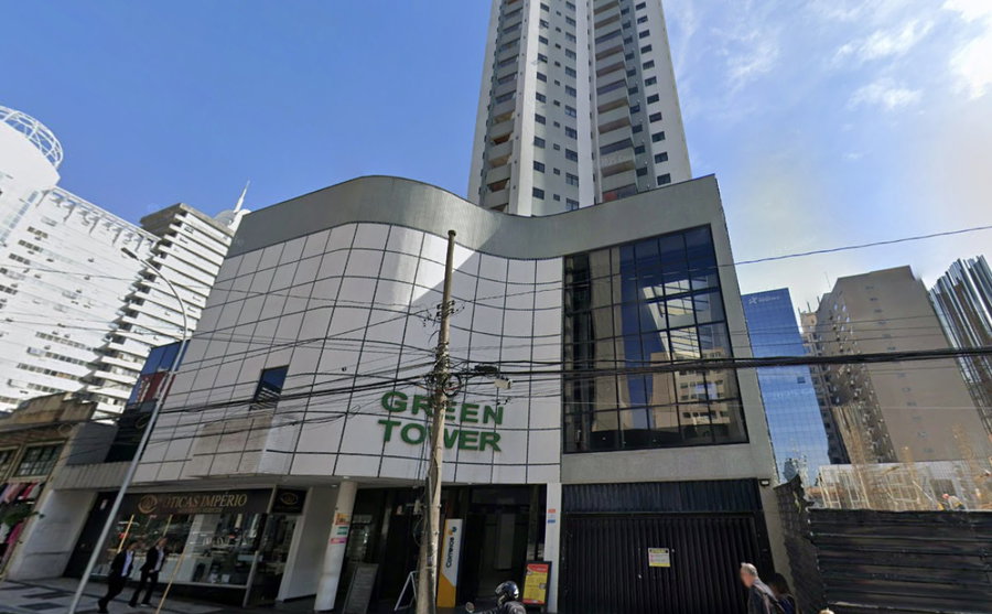 Loja Comercial em Edifício Green Tower - Centro, Curitiba