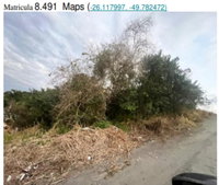 Terreno urbano de 455m², sem edificação, em área residencial