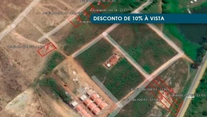 09 Terrenos no Loteamento Araruna II com áreas variadas, imóveis ocupados