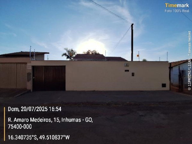 Casa com 3 quartos em Inhumas/GO
