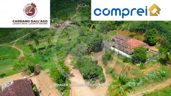 Engenho Cana Brava com 300 hectares, solo para plantação