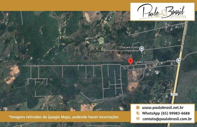 Terreno Residencial em Cuiabá Country - 480m²
