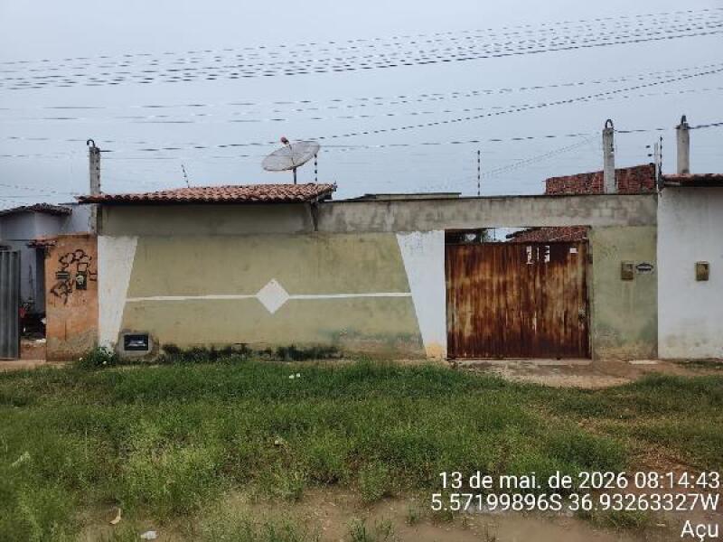 Casa residencial com 52m² em Açu/RN - Oportunidade única!