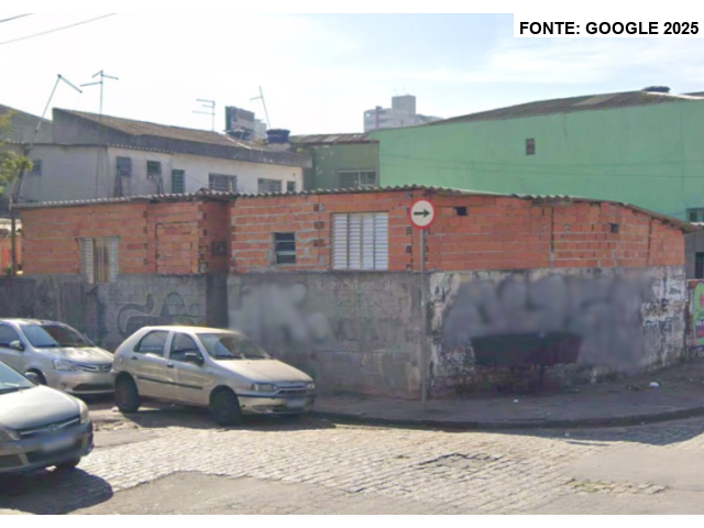 Edificação em terreno 245,59m² em São Bernardo do Campo/SP