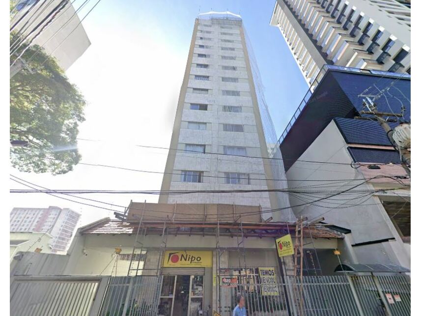 Apartamento com 34,60m² em Leilão no Centro de Curitiba