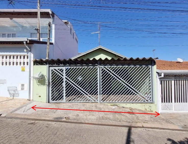 Casa em Hortolândia com 120,40m² de terreno e 106,70m² construída