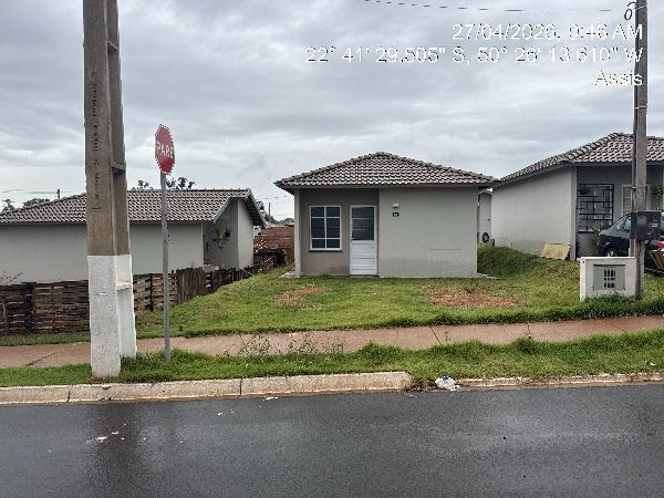 Casa 2 quartos em Assis/SP com 43,85m² e terreno de 160m²