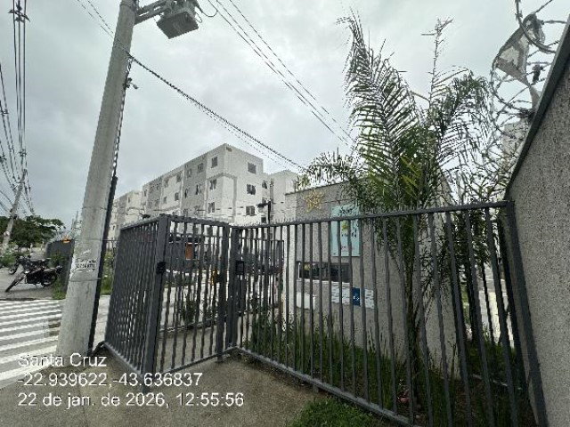 Apartamento com 2 quartos, 60,27 m², Santa Cruz, RJ