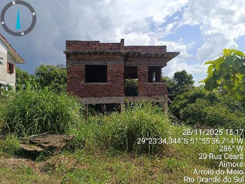Terreno 49,68m² com 2 quartos em Arroio do Meio/RS