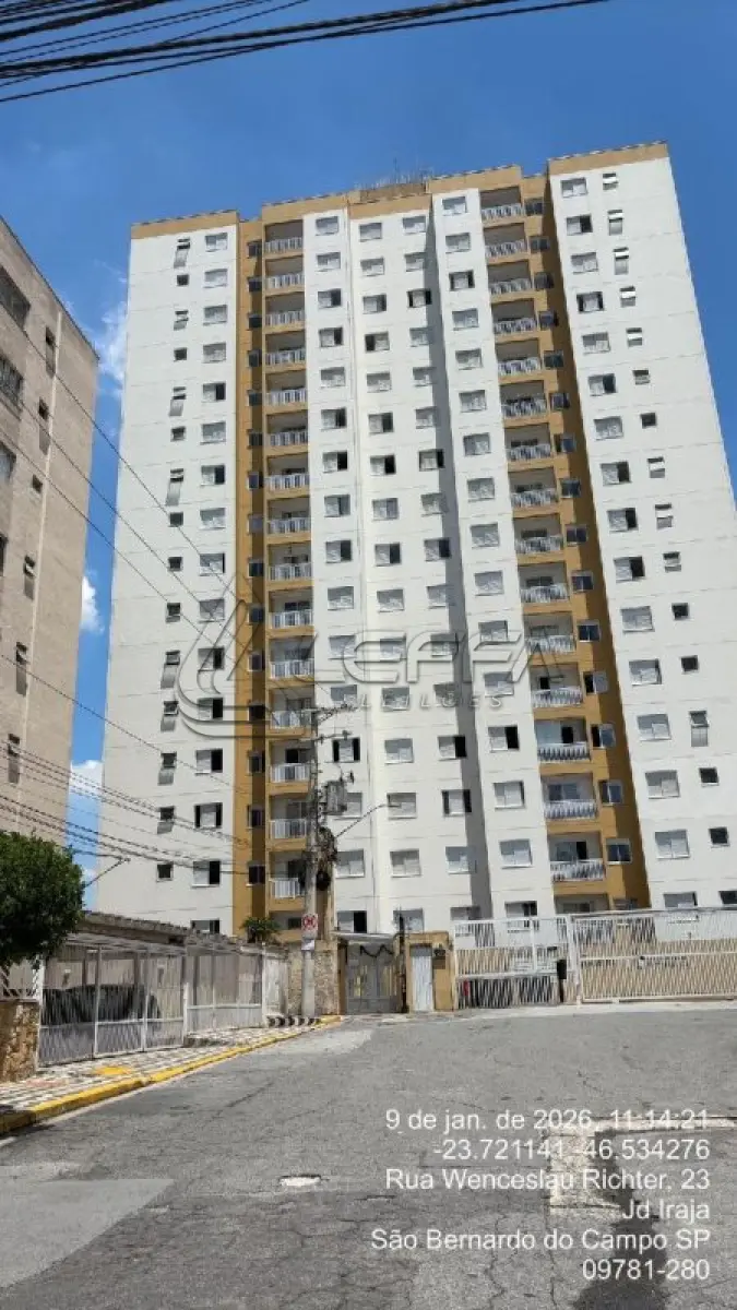 Apartamento com 1 quarto e 1 vaga de garagem em São Bernardo do Campo