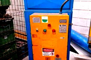 EXAUSTOR DE FUMAÇA FAPP TEPCO ANTIESTATICO COM 5,5 MT TUBULAÇÃO