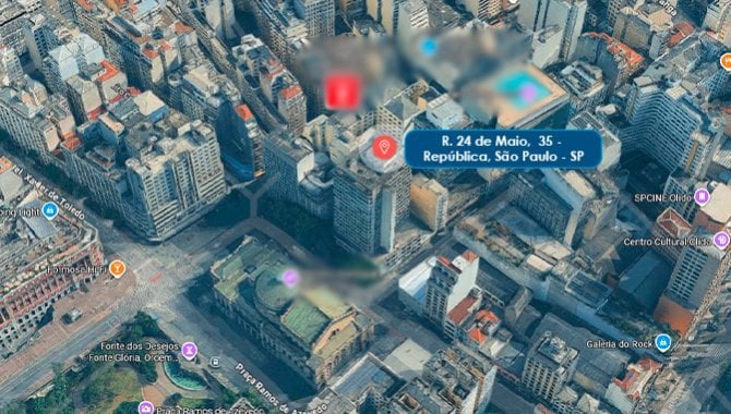 Conjunto Comercial 59 m² - 11º Andar - Edifício Palácio do Comércio