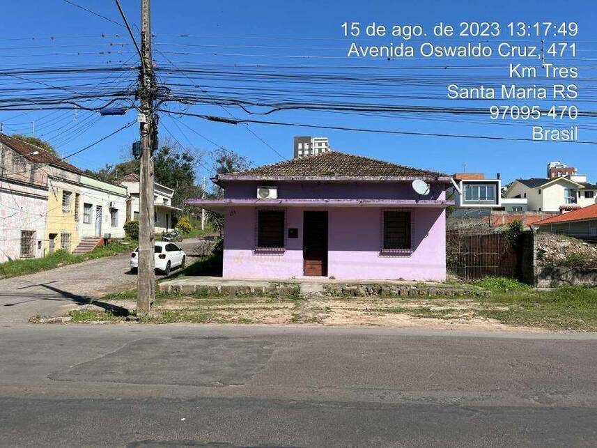 Casa Ocupada com 1 Vaga e 420m² em Santa Maria/RS
