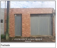 Casa com 2 Quartos e 1 Vaga em Araruna/PB