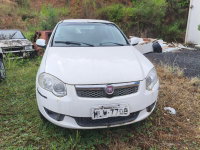Fiat Palio Weekend 2014 - Branco - Leilão Aberto